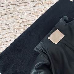 【31 Sons de mode 】ワンポイント　ビジュー付 ミドルコート　38の画像