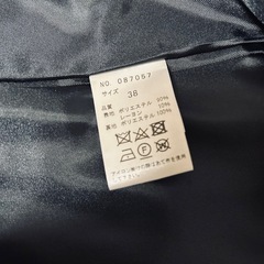 【31 Sons de mode 】ワンポイント　ビジュー付 ミドルコート　38の画像