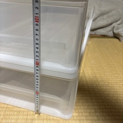 衣装ケース（引き出し）×2の画像