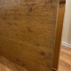 無印良品　パイン材　テーブルの画像