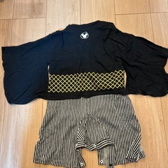 ミッキーさん　袴ロンパース80センチの画像