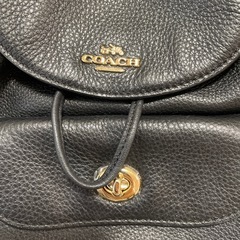 コーチリュック美品の画像