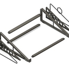 選べるカラー！3Dプリンター製 ノートパソコンスタンド｜姿勢改善・放熱◎｜軽量＆コンパクの画像