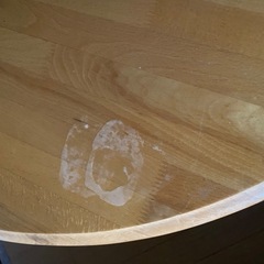 円テーブル98✖️70の画像