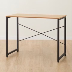 ニトリ　デスク、ワゴンセットの画像