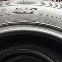 ジムニー TOYO TRANPATH M/T 195R16C 104/102Q
の画像