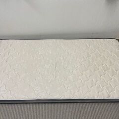 【期間限定・割引あり！】ボンネルコイル シングルマットレス ホワイトの画像