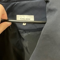 GLOBAL WORK 　紺色コートの画像