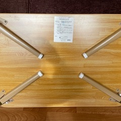 ローテーブル（折りたたみ式）の画像