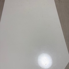 白 ローテーブル センターテーブル シンプルデザインの画像