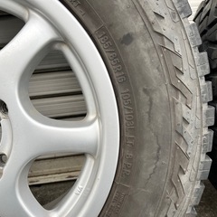 ジムニーJB64　オープンカントリー　185/85R16 アルミホイール　4本セットの画像