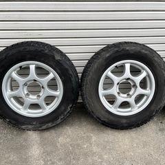 ジムニーJB64　オープンカントリー　185/85R16 アルミホイール　4本セットの画像