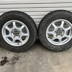 ジムニーJB64　オープンカントリー　185/85R16 アルミホイール　4本セットの画像