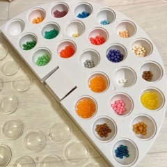 アクアビーズアート　マーブルアートペンダブルセットの画像