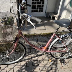 24インチ街乗り自転車の画像