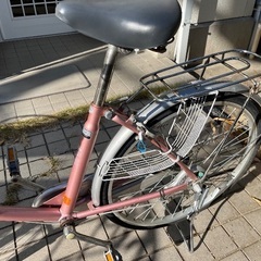 24インチ街乗り自転車の画像