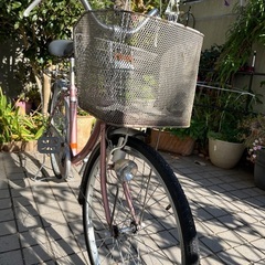 24インチ街乗り自転車の画像