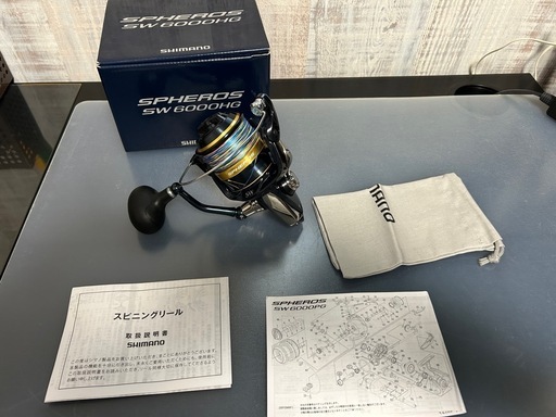 Shimano 21Spheros SW 6000HG スピニングリール