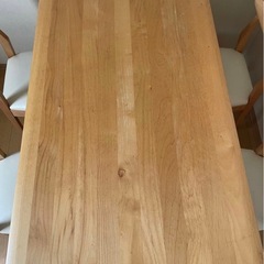 ニトリ　ダイニングテーブル　セットの画像