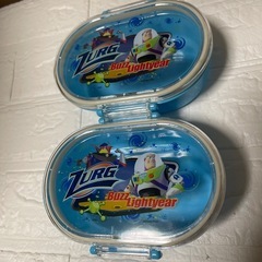 【一度使用】トイストーリー バズ お弁当箱の画像