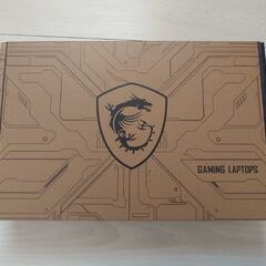 新品　MSI Core i7 RTX 3050 Thin-15の画像