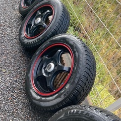 アルミホイール　155 65 14 VRX 2020年　4本　軽自動車サイズの画像