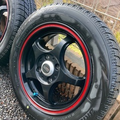 アルミホイール　155 65 14 VRX 2020年　4本　軽自動車サイズの画像