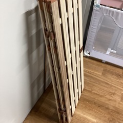 置スノコベッド【町田市再生家具】　1221Cの画像