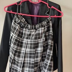 160cm　女児　卒業スーツの画像