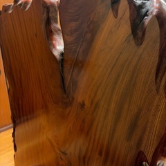 【欅 ケヤキ】天然木 一枚板 ついたて 衝立 無垢材 高級 和家具 インテリアの画像