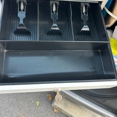 【鍵付き】レジキャッシャー｜店舗・イベント用｜動作問題なしの画像