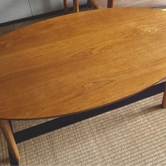 折りたたみ　木製　ローテーブル　の画像