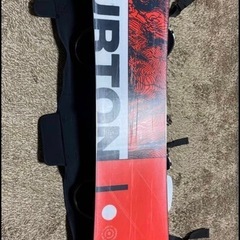 Burton スノーボード　ビンディング付きの画像