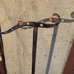 アンティーク調　ハンガーポールの画像