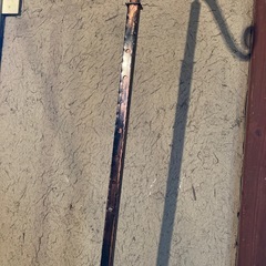 アンティーク調　ハンガーポールの画像