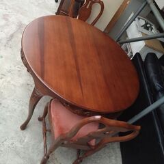 2人掛けテーブルセット　売ります！の画像