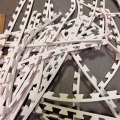 大判ジョイントマット 60cm ホワイト 大量セット 汚れあり 格安
の画像