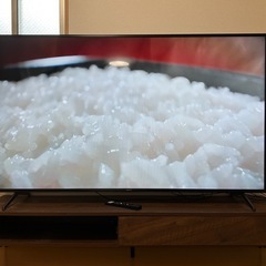 SONY 75インチ 4Kテレビ KJ-75X8000H テレビ台付きの画像
