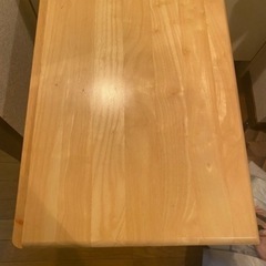 【取引確定】機能性サイドテーブル(お盆付き)の画像