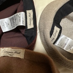 Samansa Mos2 サマンサモスモス　ベレー帽　中古　の画像