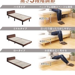ベッドフレームの画像