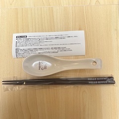 キティ　お箸とれんげの画像