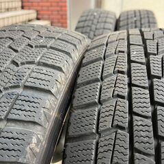 155/65R13　スタッドレス　ワゴンR用？　4本セットの画像