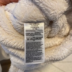 baby GAP ベビーアウター 3-6ヶ月 帽子付きの画像