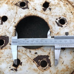 耕運機のタイヤ　　の画像
