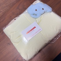 【新品未使用】ミキハウス　ポータブルブランケットの画像