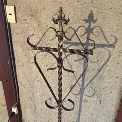 アンティーク調　ハンガーポール　　の画像