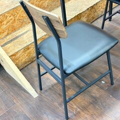 ジ534/ ニトリ NITOR ダイニングテーブル3点セット ブラウン 2人掛け 取扱説明書付きの画像