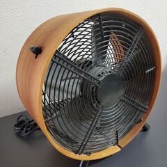 【木目調】モダンデザイン　サーキュレーターの画像