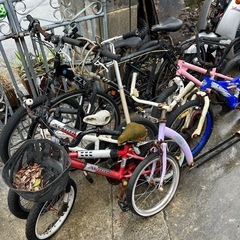 自転車、キックボード、スクラップ又は部品取りとしての画像